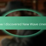 How I discovered New Wave cinema