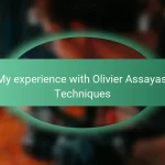 My experience with Olivier Assayas’ Techniques