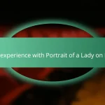 My experience with Portrait of a Lady on Fire